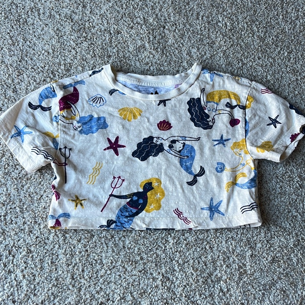 Free Assembly Cropped Kids Top